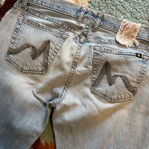 Vintage Lucky Brand size 8 long boot cut jeans🌻